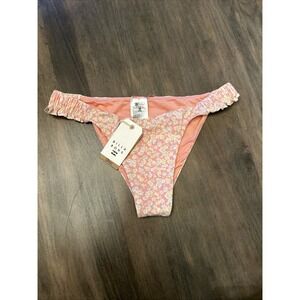 Billabong Bikini Bottom Juniors XL Ditsy Darling Scoop Hike High Leg Pink XL/14